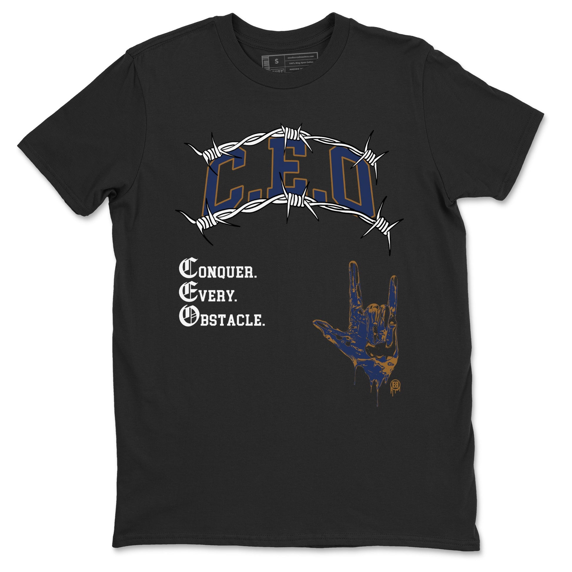 13s Midnight Navy shirts to match jordans CEO sneaker match tees Air Jordan 13 Midnight Navy match shoes to clothes SNRT Sneaker Tees unisex cotton Black 2 shirts
