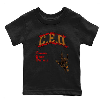 5s Archaeo Brown shirts to match jordans CEO sneaker match tees Air Jordan 5 Archaeo Brown match shoes to clothes SNRT Sneaker Tees Youth Baby Black 2 tee