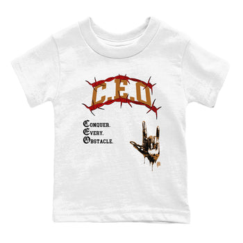 5s Archaeo Brown shirts to match jordans CEO sneaker match tees Air Jordan 5 Archaeo Brown match shoes to clothes SNRT Sneaker Tees Youth Baby White 2 tee