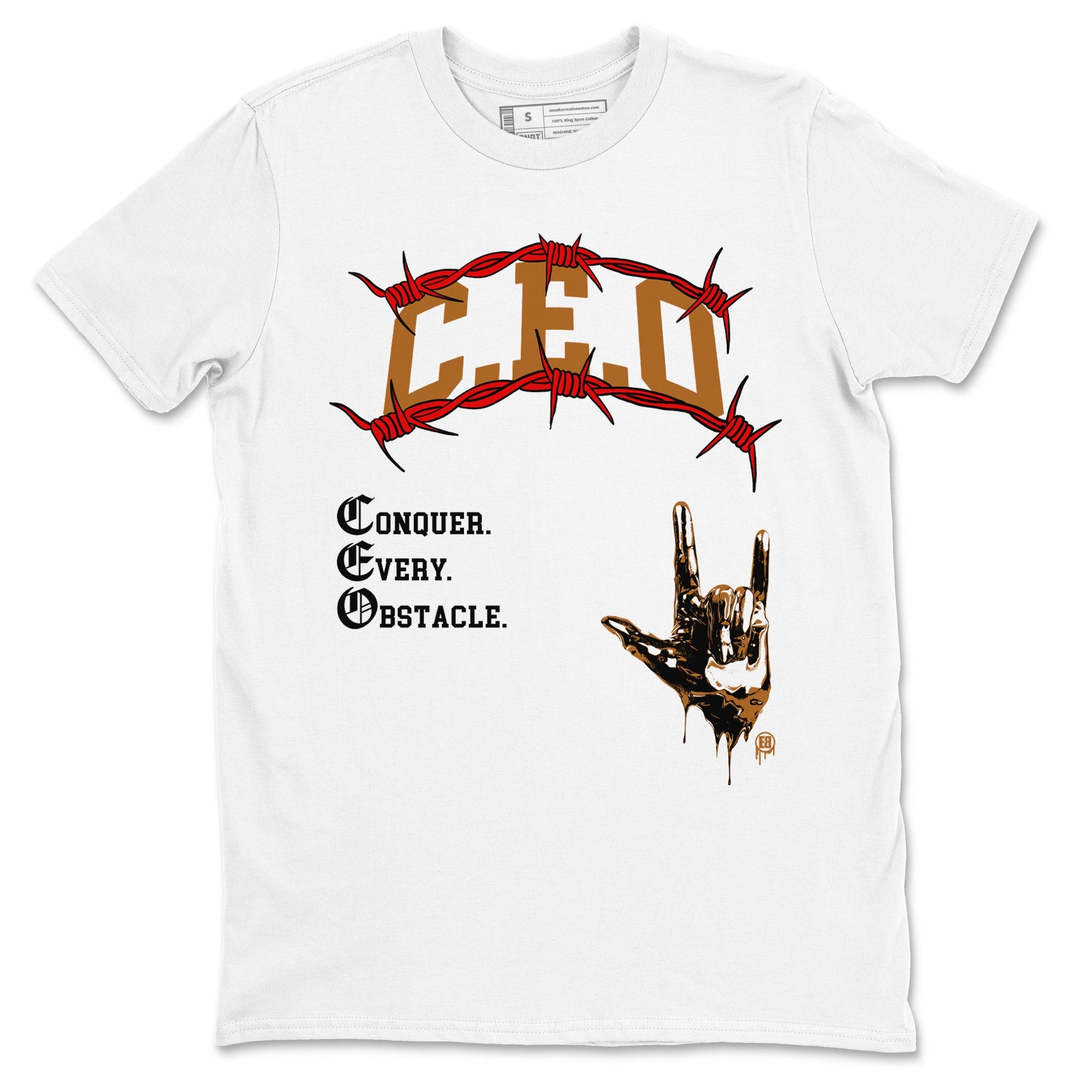 5s Archaeo Brown shirts to match jordans CEO sneaker match tees Air Jordan 5 Archaeo Brown match shoes to clothes SNRT Sneaker Tees unisex cotton White 2 shirts