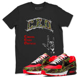 Air Max 90 Reverse Camo shirts to match jordans CEO sneaker match tees Air Max 90 Reverse Duck Camo match shoes to clothes SNRT Sneaker Tees unisex cotton Black 1 shirts