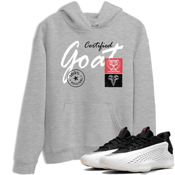 Sneaker Threads – Sneaker Tees To Match Adidas AE 1 Best Of Adi – Certified Goat Graphic Tee Heather Grey 1. Perfect for Jordan releases 2025 colorways. AE 1 Best Of Adi: Perfect for Anthony Edwards basketball sneaker drops and bold black, white, and red colorways from 2025.