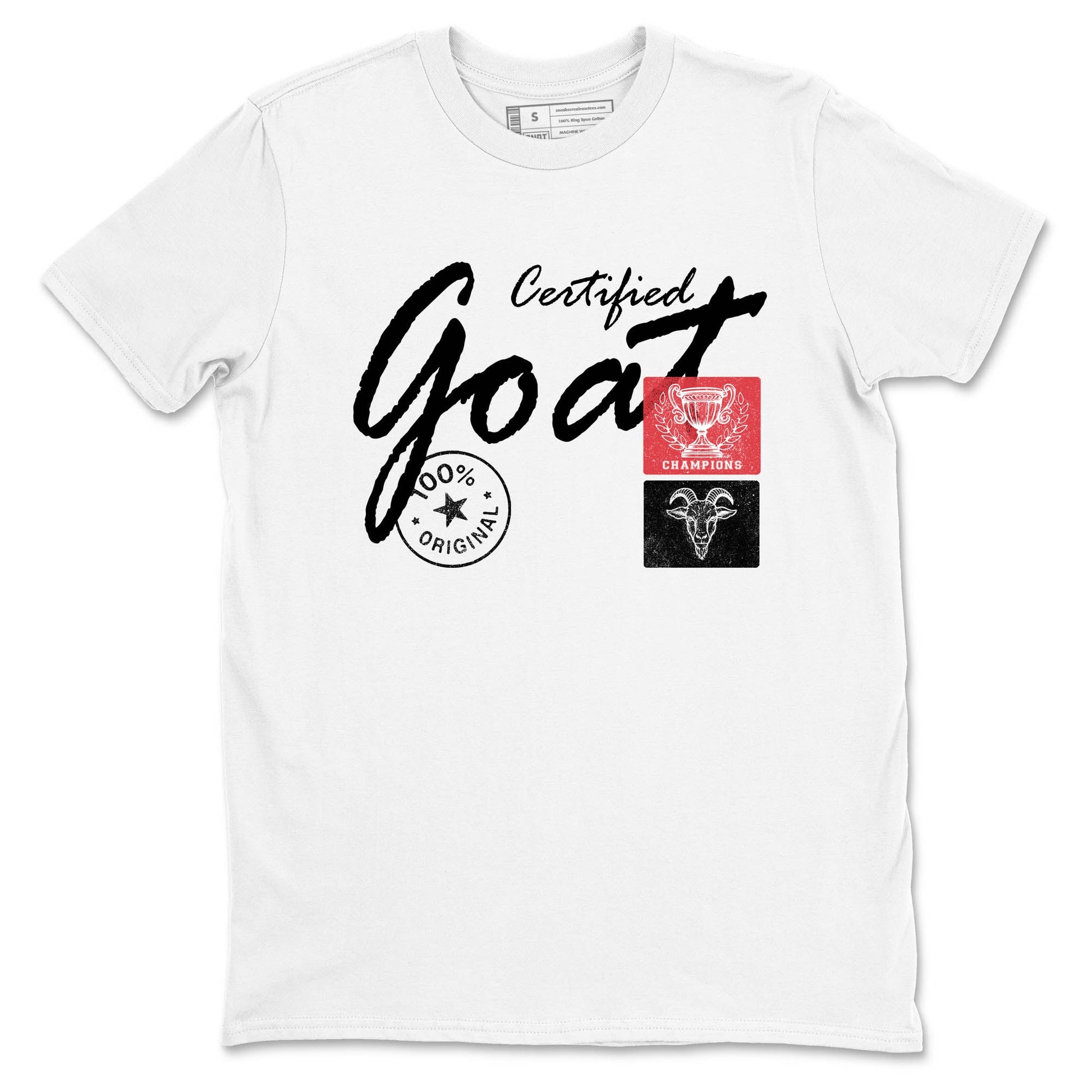Sneaker Threads – Sneaker Tees To Match Adidas AE 1 Best Of Adi – Certified Goat Graphic Tee White 2. Perfect for Jordan releases 2025 colorways. AE 1 Best Of Adi: Perfect for Anthony Edwards basketball sneaker drops and bold black, white, and red colorways from 2025.