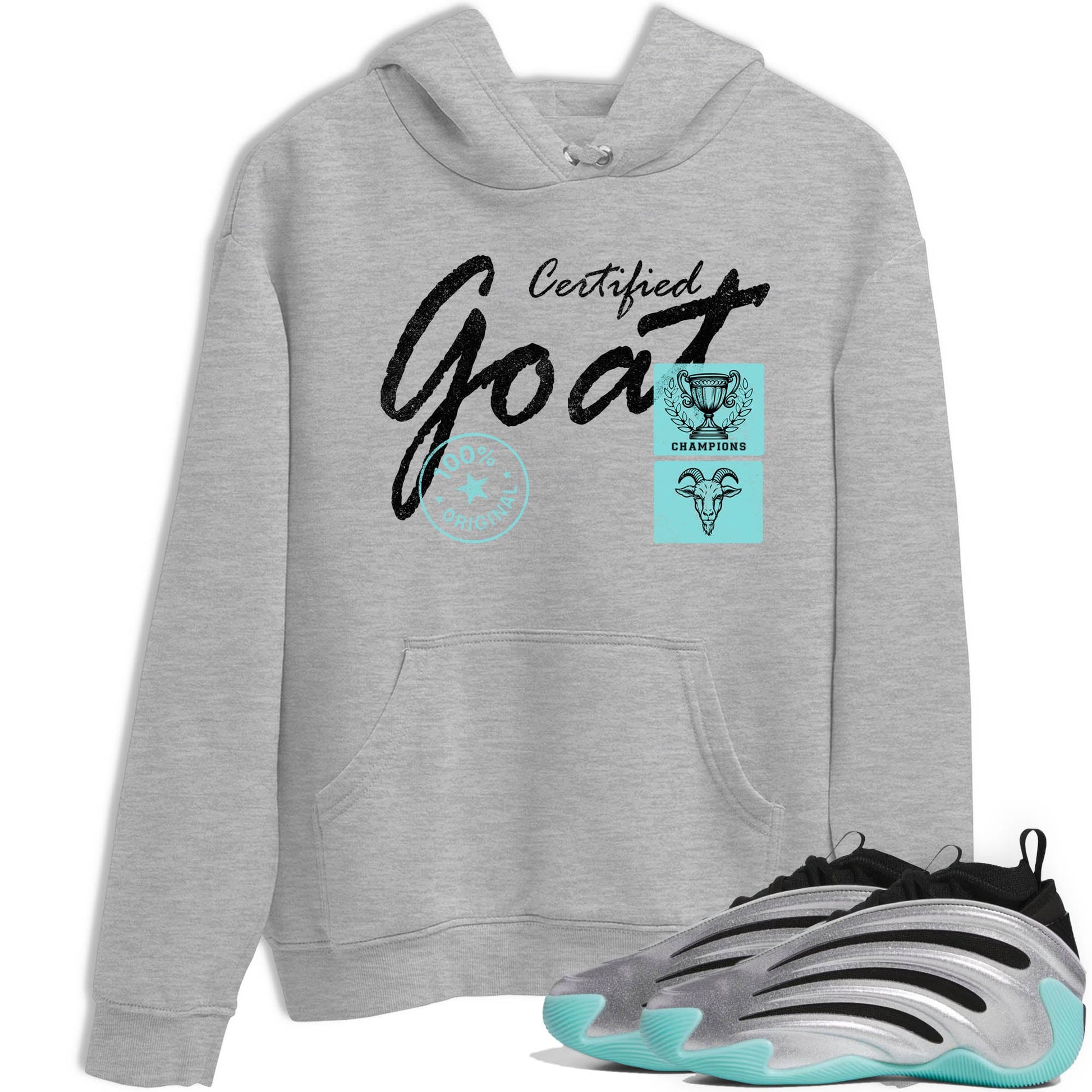 Sneaker Threads – Sneaker Tees To Match Adidas Harden Vol. 9 Uno Chain – Certified Goat Graphic Tee Heather Grey 1. Perfect for Jordan releases 2025 colorways.