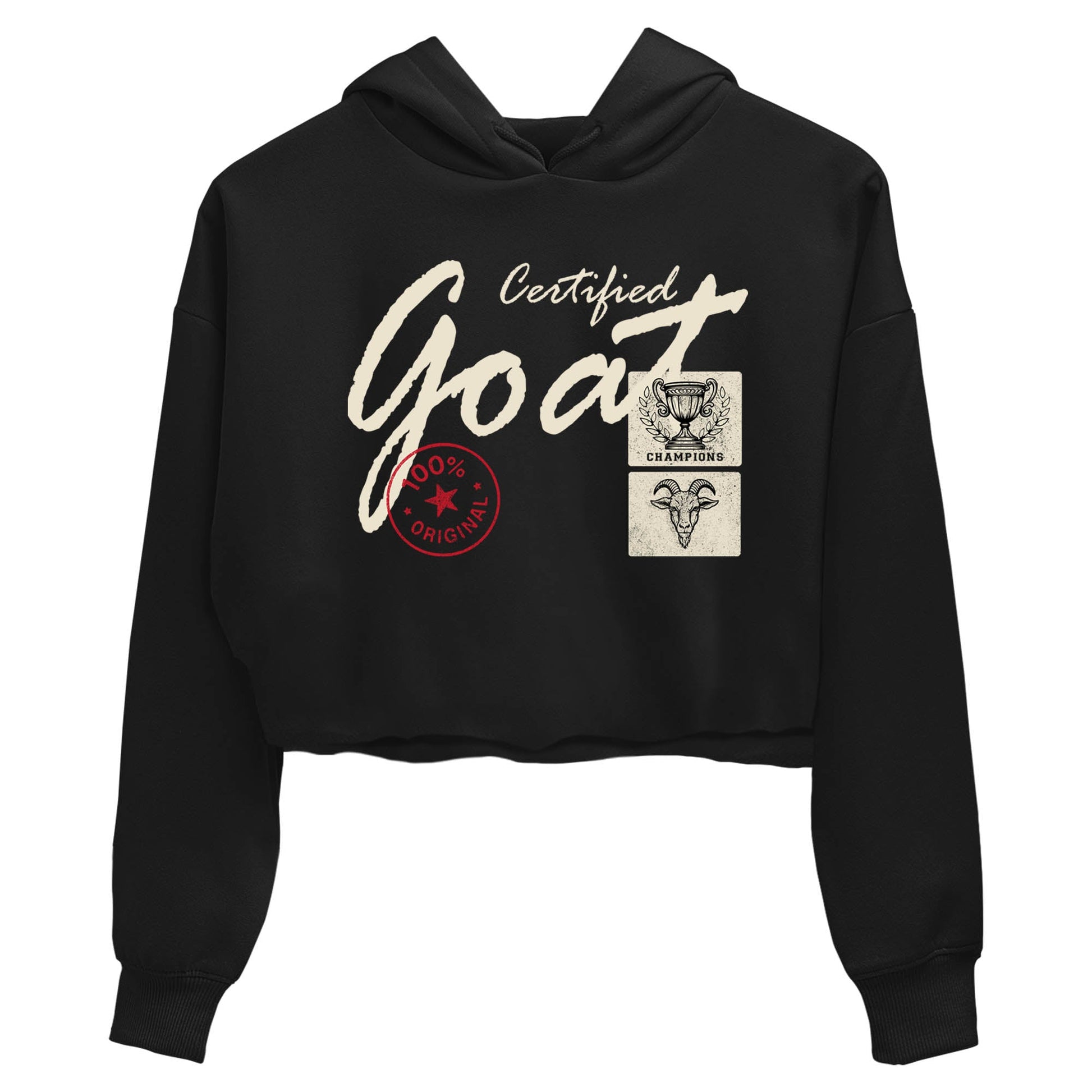 Sneaker Threads – Sneaker Tees To Match Air Foamposite One Pearl – Certified Goat Crop Tee Black 2. Perfect for Jordan releases 2025 colorways.