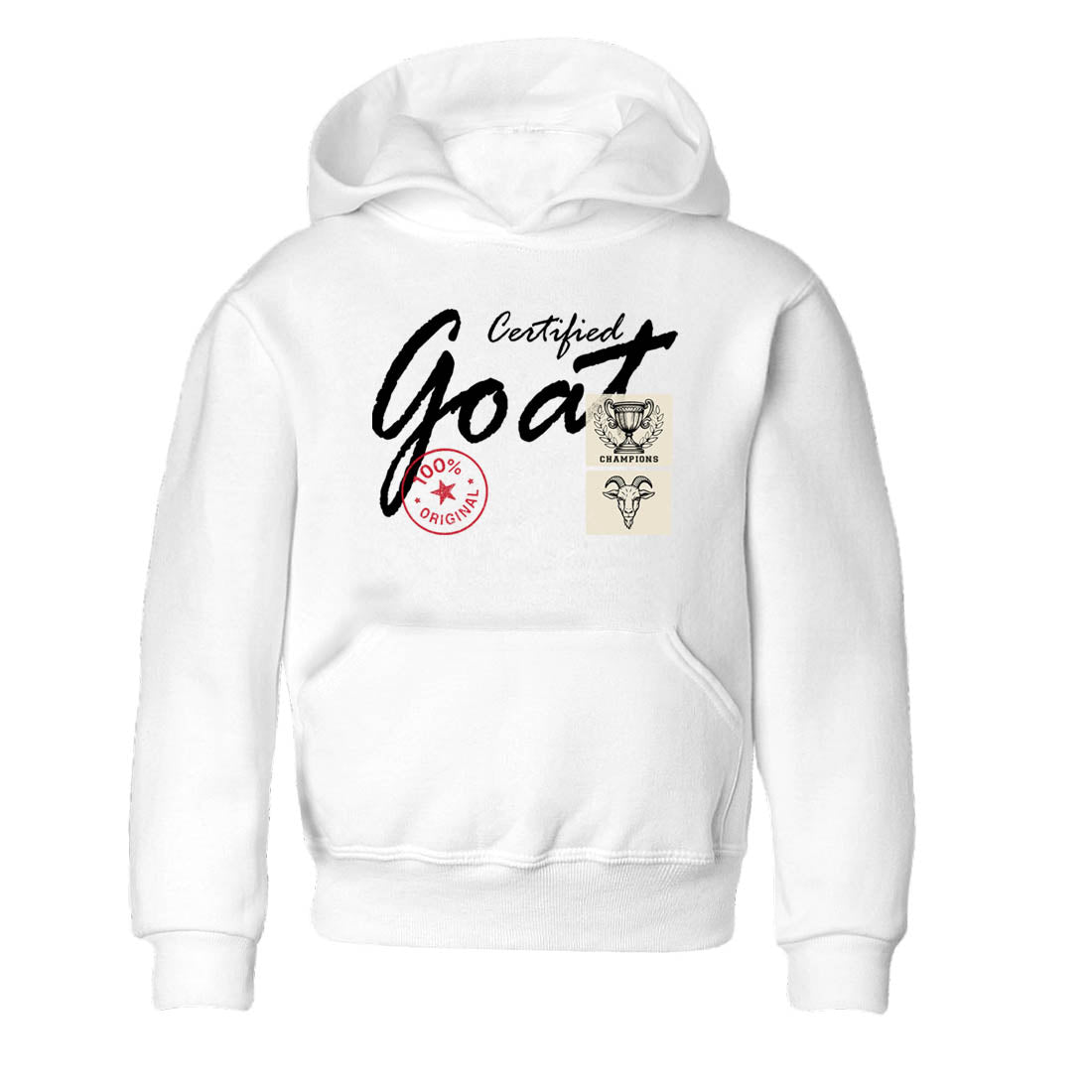 Sneaker Threads – Sneaker Tees To Match Air Foamposite One Pearl – Certified Goat Youth Graphic Tee White 2. Perfect for Jordan releases 2025 colorways.
