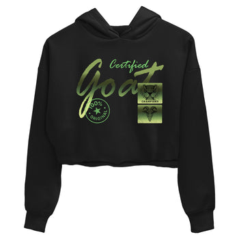 Best Christmas gifts for sneakerheads - Sneaker Tees To Match Air Foamposite One Pine Green Sneakers – Certified Goat Crop T-Shirt Black 2