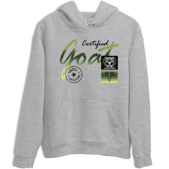 Best Christmas gifts for sneakerheads - Sneaker Tees To Match Air Foamposite One Pine Green Sneakers – Certified Goat Tee Heather Grey 2