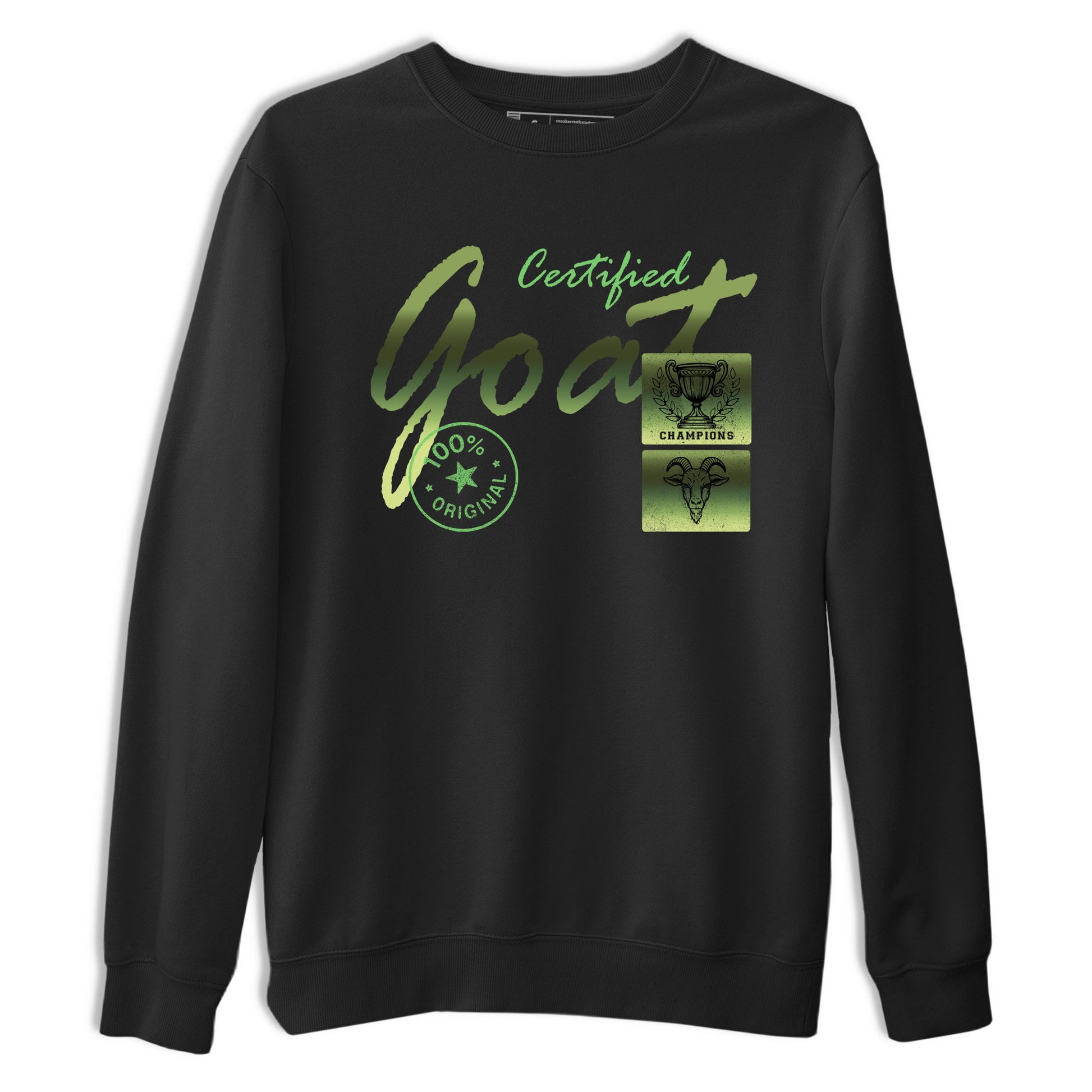 Best Christmas gifts for sneakerheads - Sneaker Tees To Match Air Foamposite One Pine Green Sneakers – Certified Goat Tee Black 2