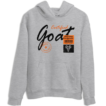 Sneaker match tees – Sneaker Tees To Match Air Jordan 1 Shattered Backboard Shoes – Certified Goat Tee Heather Grey 2