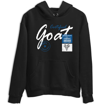 Sneaker match tees – Sneaker Tees To Match Air Jordan 1 Travis Scott Fragment Shoes – Certified Goat Tee Black 2