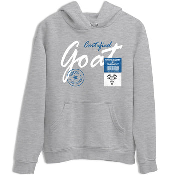 Sneaker match tees – Sneaker Tees To Match Air Jordan 1 Travis Scott Fragment Shoes – Certified Goat Tee Heather Grey 2