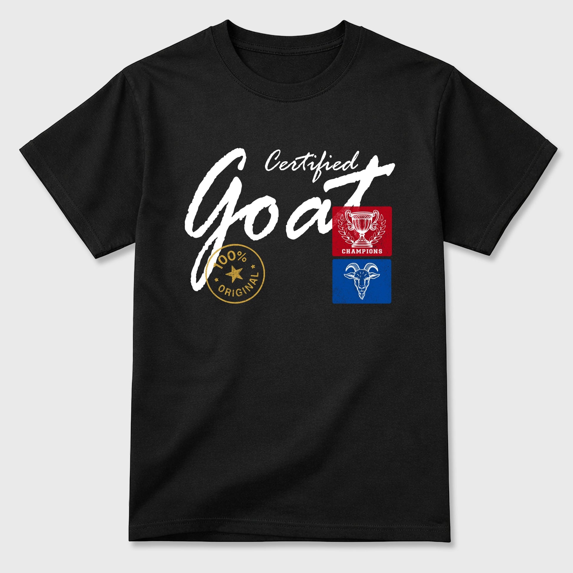 Sneaker match tees – Sneaker Tees To Match Air Jordan 1 Union x Fragment Shoes – Certified Goat Tee Black 2