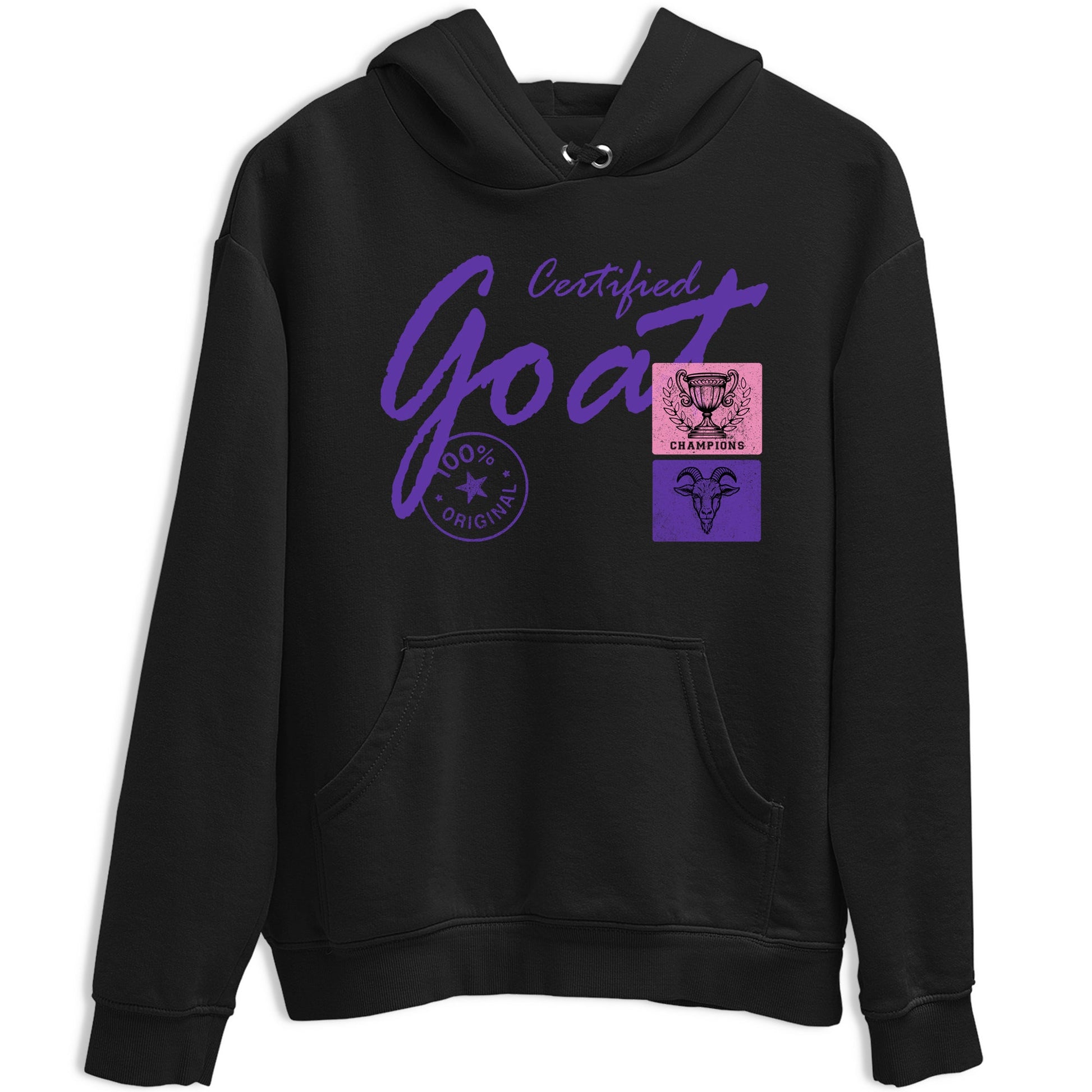 Sneaker match tees – Sneaker Tees To Match Air Jordan 11 Canyon Purple Shoes – Certified Goat Tee Black 2