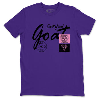 Sneaker match tees – Sneaker Tees To Match Air Jordan 11 Canyon Purple Shoes – Certified Goat Tee Purple 2