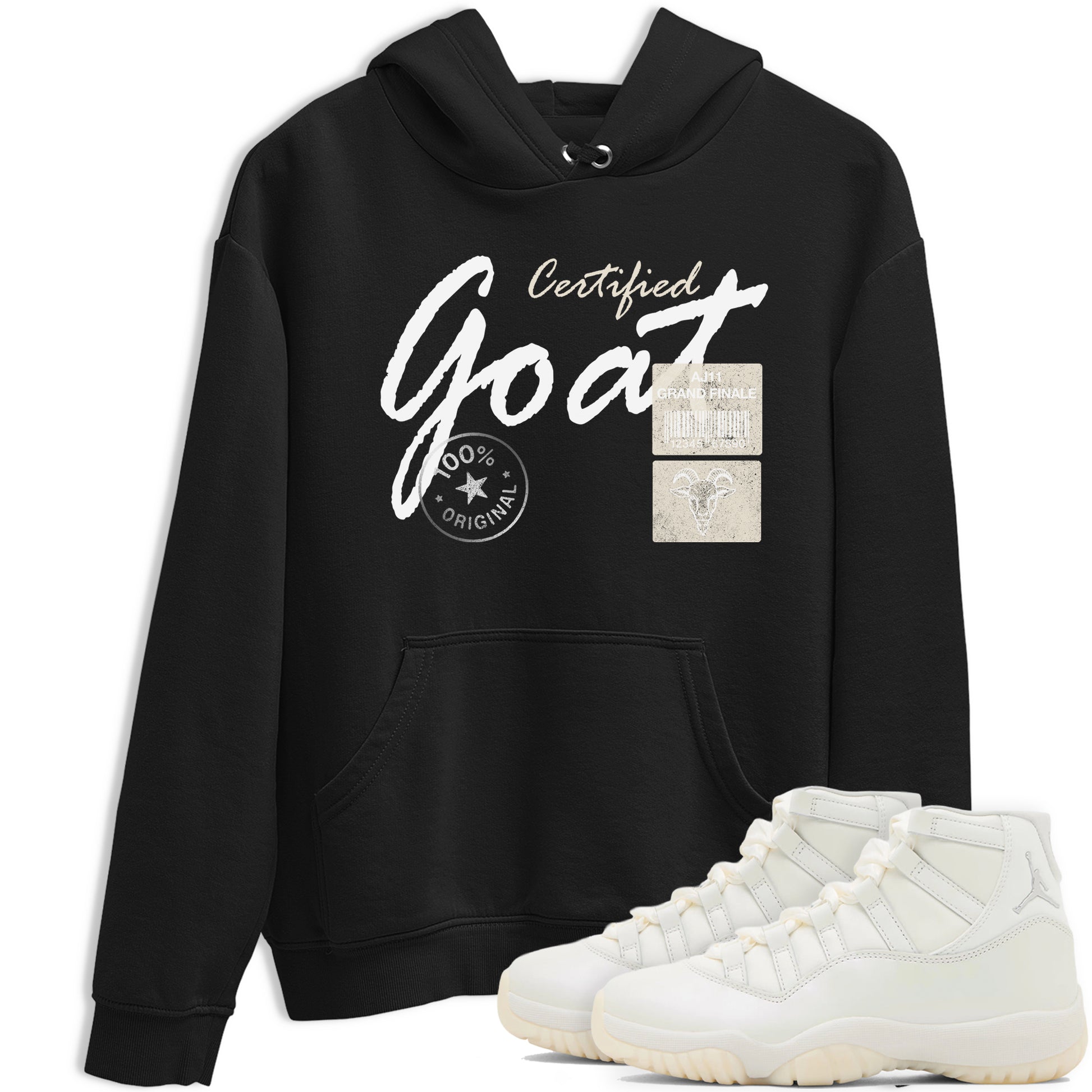 Certified Goat SNRT Sneaker Tees - Air Jordan 11 Pearl - SNRT Sneaker T-shirts