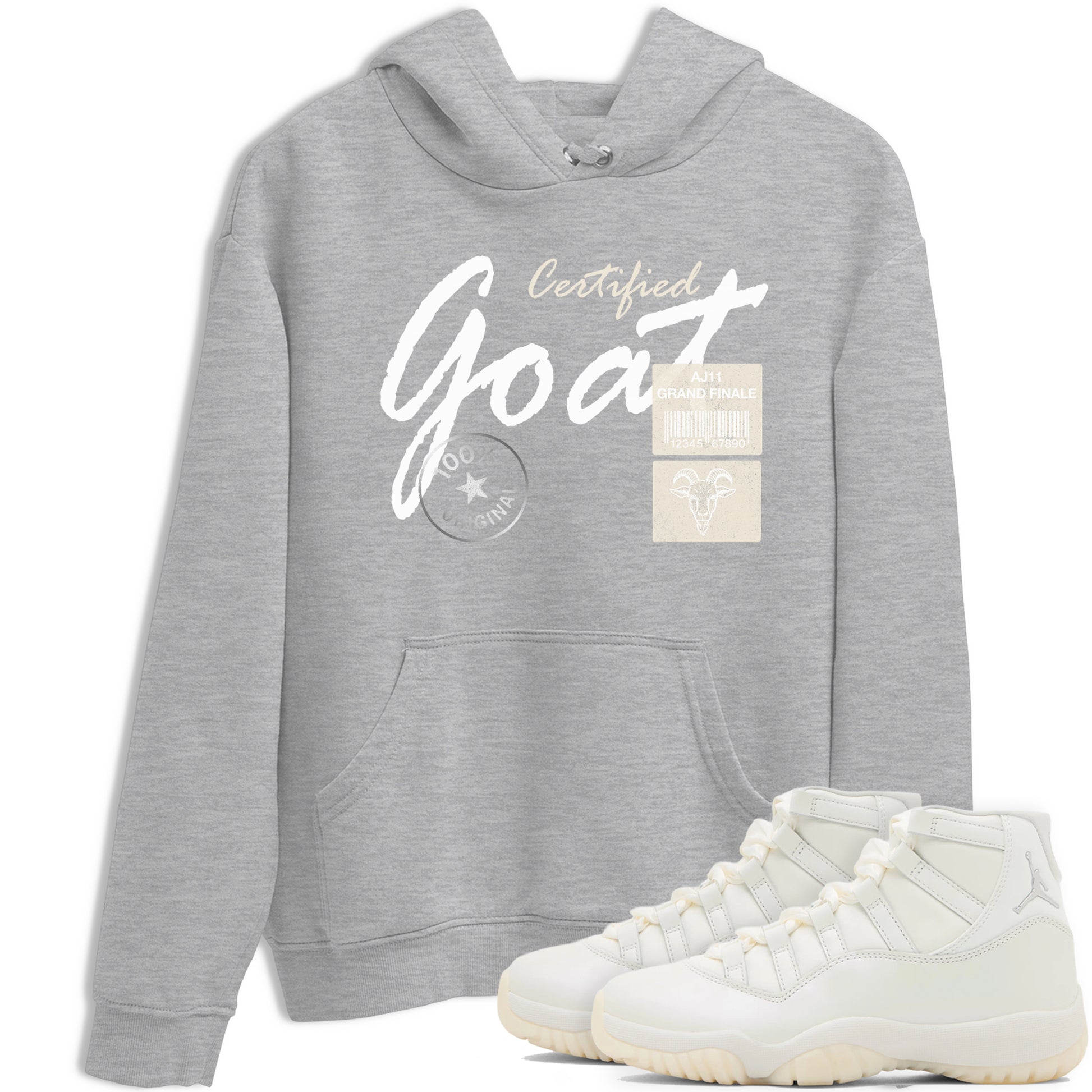 Certified Goat SNRT Sneaker Tees - Air Jordan 11 Pearl - SNRT Sneaker T-shirts