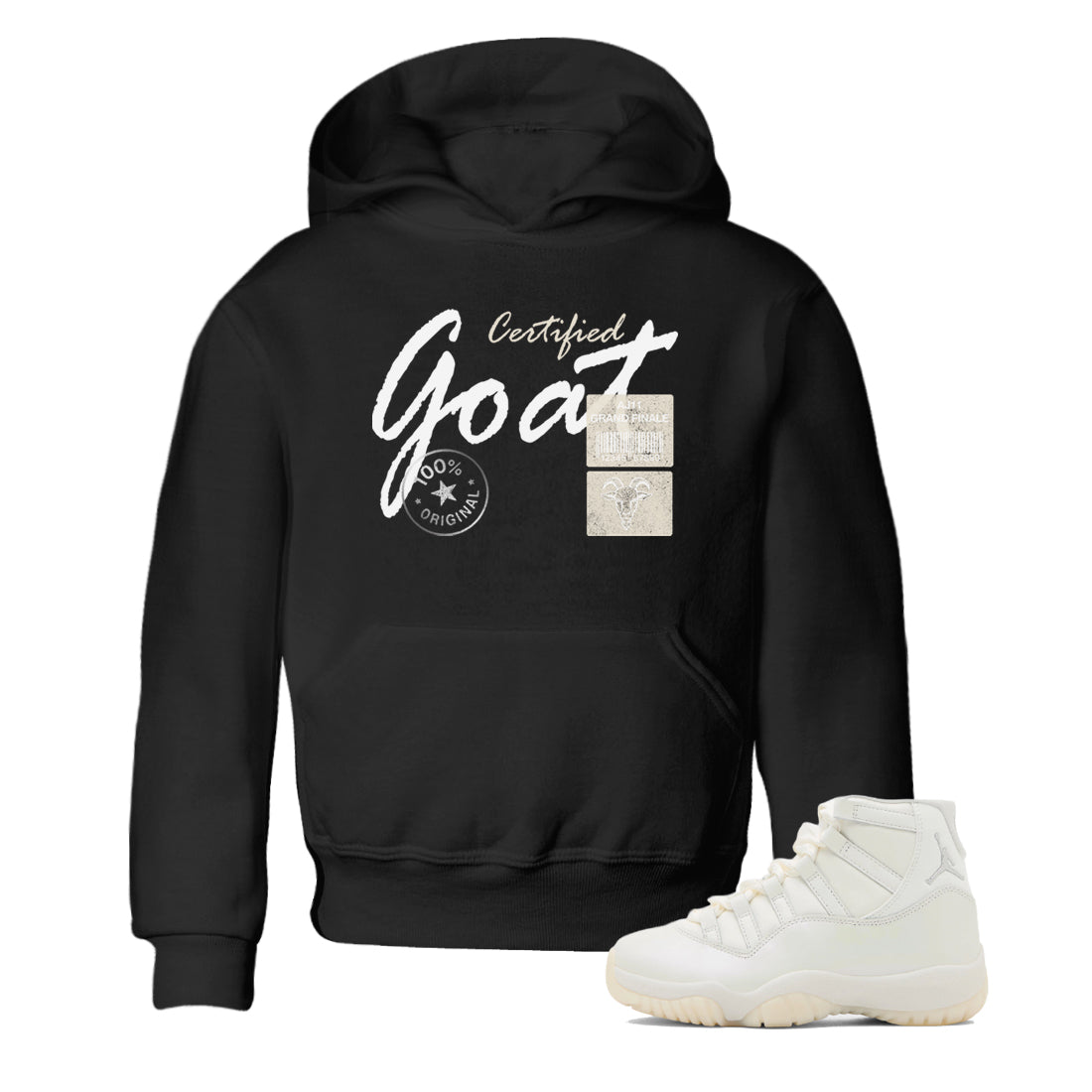 Certified Goat SNRT Sneaker Tees Kids - Air Jordan 11 Pearl - SNRT Sneaker T-shirts