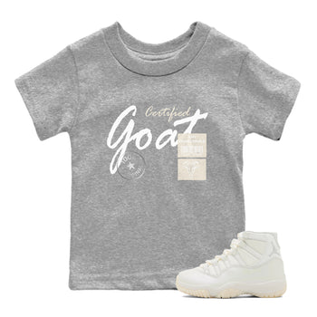 Certified Goat SNRT Sneaker Tees Kids - Air Jordan 11 Pearl - SNRT Sneaker T-shirts