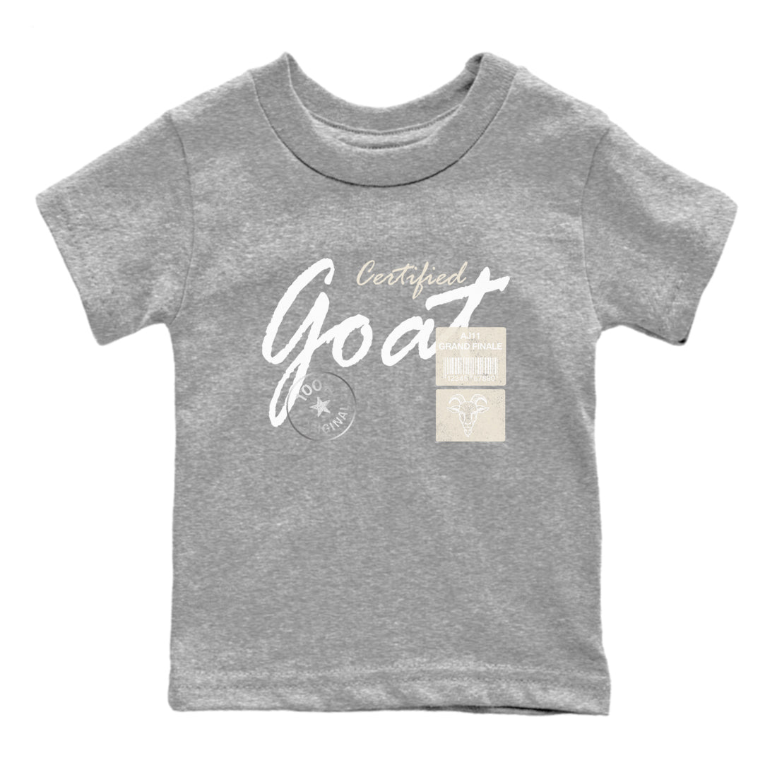 Certified Goat SNRT Sneaker Tees Kids - Air Jordan 11 Pearl - SNRT Sneaker T-shirts