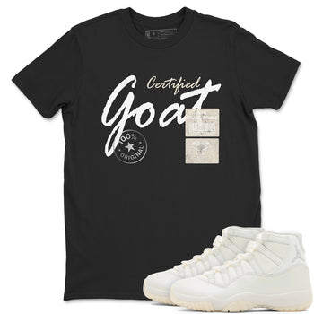 Certified Goat SNRT Sneaker Tees - Air Jordan 11 Pearl - SNRT Sneaker T-shirts