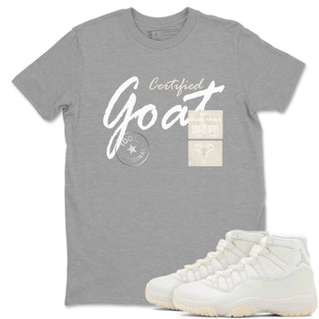 Certified Goat SNRT Sneaker Tees - Air Jordan 11 Pearl - SNRT Sneaker T-shirts