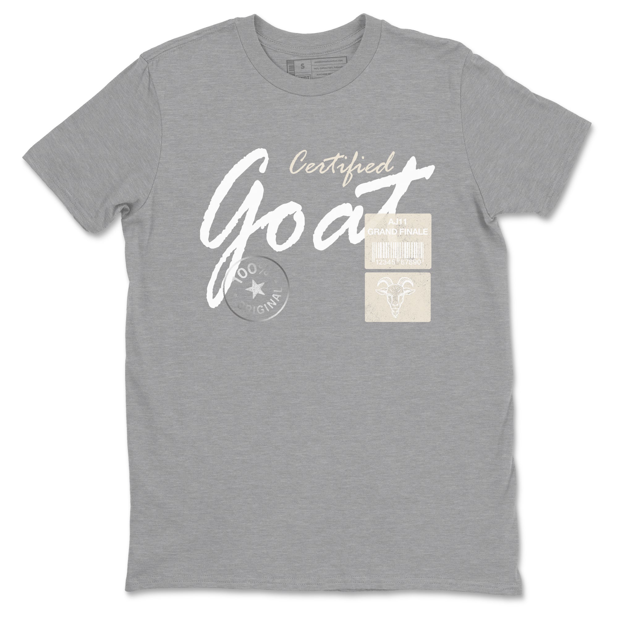 Certified Goat SNRT Sneaker Tees - Air Jordan 11 Pearl - SNRT Sneaker T-shirts