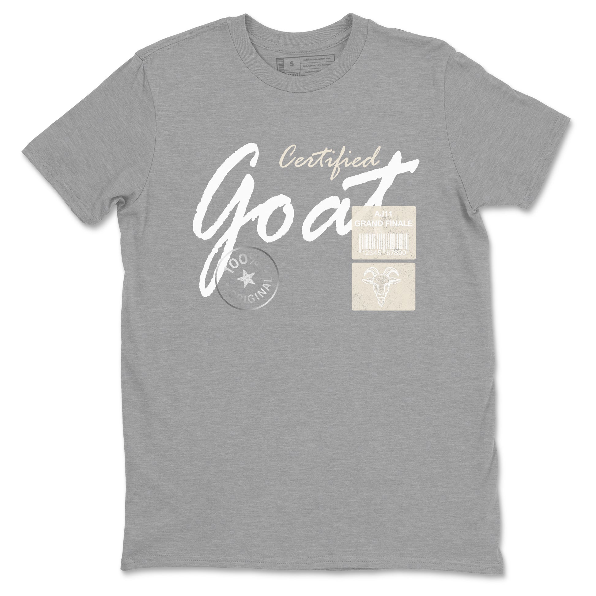 Certified Goat SNRT Sneaker Tees - Air Jordan 11 Pearl - SNRT Sneaker T-shirts