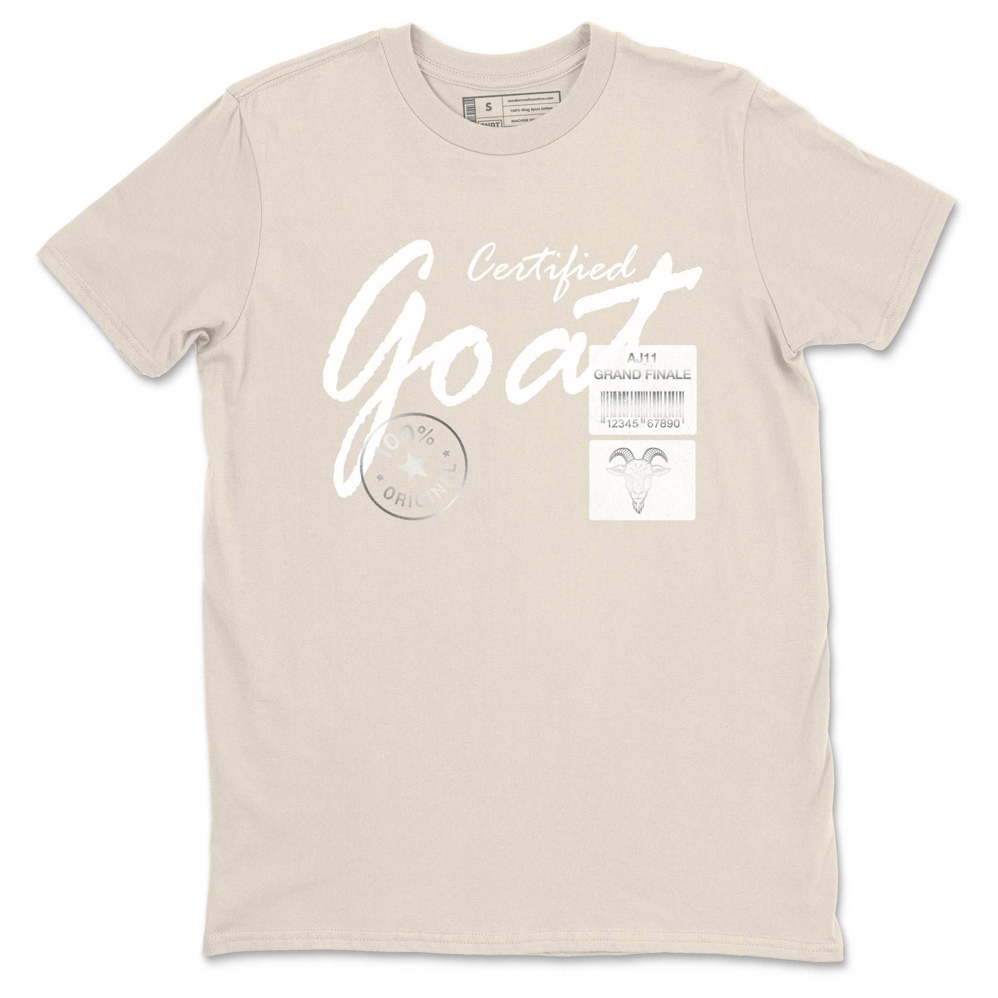 Certified Goat SNRT Sneaker Tees - Air Jordan 11 Pearl - SNRT Sneaker T-shirts