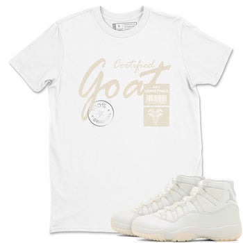 Certified Goat SNRT Sneaker Tees - Air Jordan 11 Pearl - SNRT Sneaker T-shirts