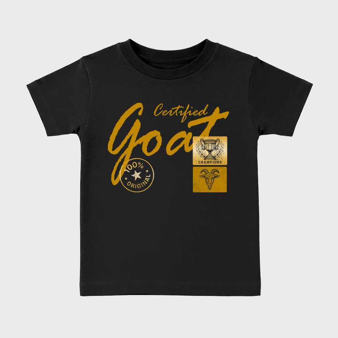 Sneaker match tees – Sneaker Tees To Match Air Jordan 11 Mother's Day Shoes – Certified Goat Kids T-Shirt Black 2