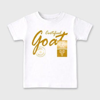 Sneaker match tees – Sneaker Tees To Match Air Jordan 11 Mother's Day Shoes – Certified Goat Kids T-Shirt White 2