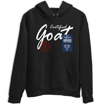 Sneaker match tees – Sneaker Tees To Match Air Jordan 11 Rare Air Shoes – Certified Goat Tee Black 2