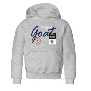 Sneaker match tees – Sneaker Tees To Match Air Jordan 11 Rare Air Shoes – Certified Goat Kids T-Shirt Heather Grey 2