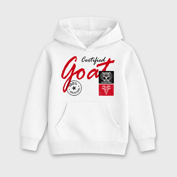 Sneaker match tees – Sneaker Tees To Match Air Jordan 13 University Red Shoes – Certified Goat Kids T-Shirt White 2
