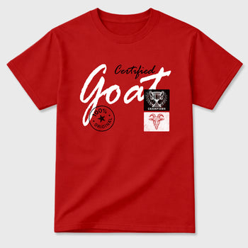 Sneaker match tees – Sneaker Tees To Match Air Jordan 13 University Red Shoes – Certified Goat Tee Red 2