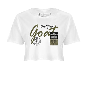 Sneaker Threads – Sneaker Threads To Match Air Jordan 3 Family Affair Shoes – Certified Goat Crop T-Shirt White 2