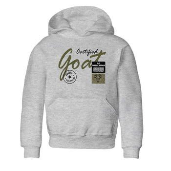 Sneaker Threads – Sneaker Threads To Match Air Jordan 3 Family Affair Shoes – Certified Goat Kids T-Shirt Heather Grey 2