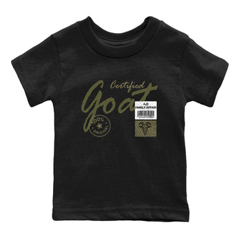 Sneaker Threads – Sneaker Threads To Match Air Jordan 3 Family Affair Shoes – Certified Goat Kids T-Shirt Black 2