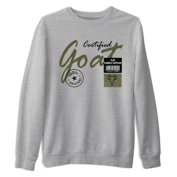 Sneaker Threads – Sneaker Threads To Match Air Jordan 3 Family Affair Shoes – Certified Goat Tee Heather Grey 2