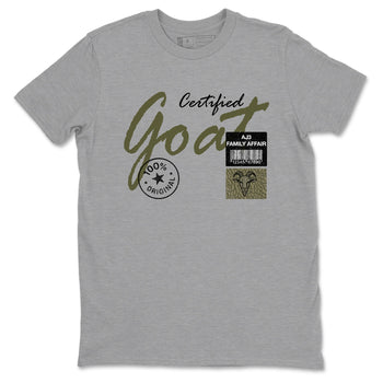 Sneaker Threads – Sneaker Threads To Match Air Jordan 3 Family Affair Shoes – Certified Goat Tee Heather Grey 2