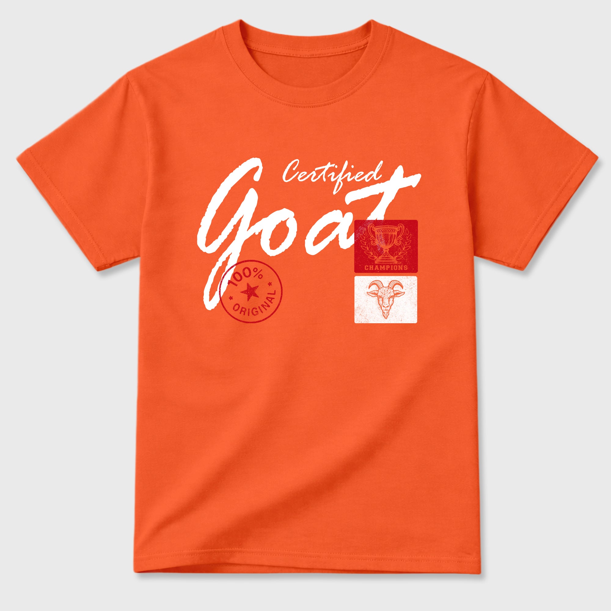 Sneaker match tees – Sneaker Tees To Match Air Jordan 3 Orange Citrus Shoes – Certified Goat Tee Orange 2