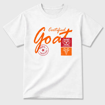 Sneaker match tees – Sneaker Tees To Match Air Jordan 3 Orange Citrus Shoes – Certified Goat Tee White 2