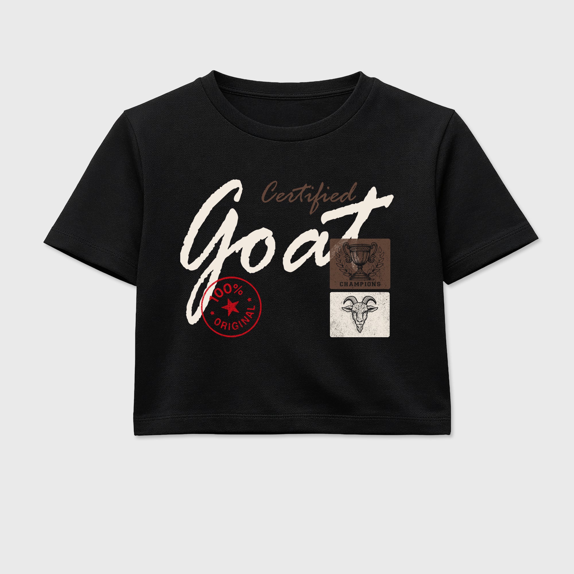 Sneaker match tees – Sneaker Tees To Match Air Jordan 3 World's Best Dad Shoes – Certified Goat Crop T-Shirt Black 2