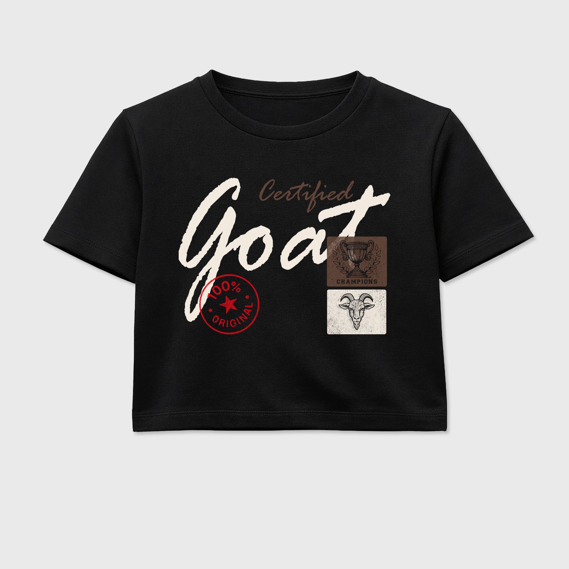 Sneaker match tees – Sneaker Tees To Match Air Jordan 3 World's Best Dad Shoes – Certified Goat Crop T-Shirt Black 2