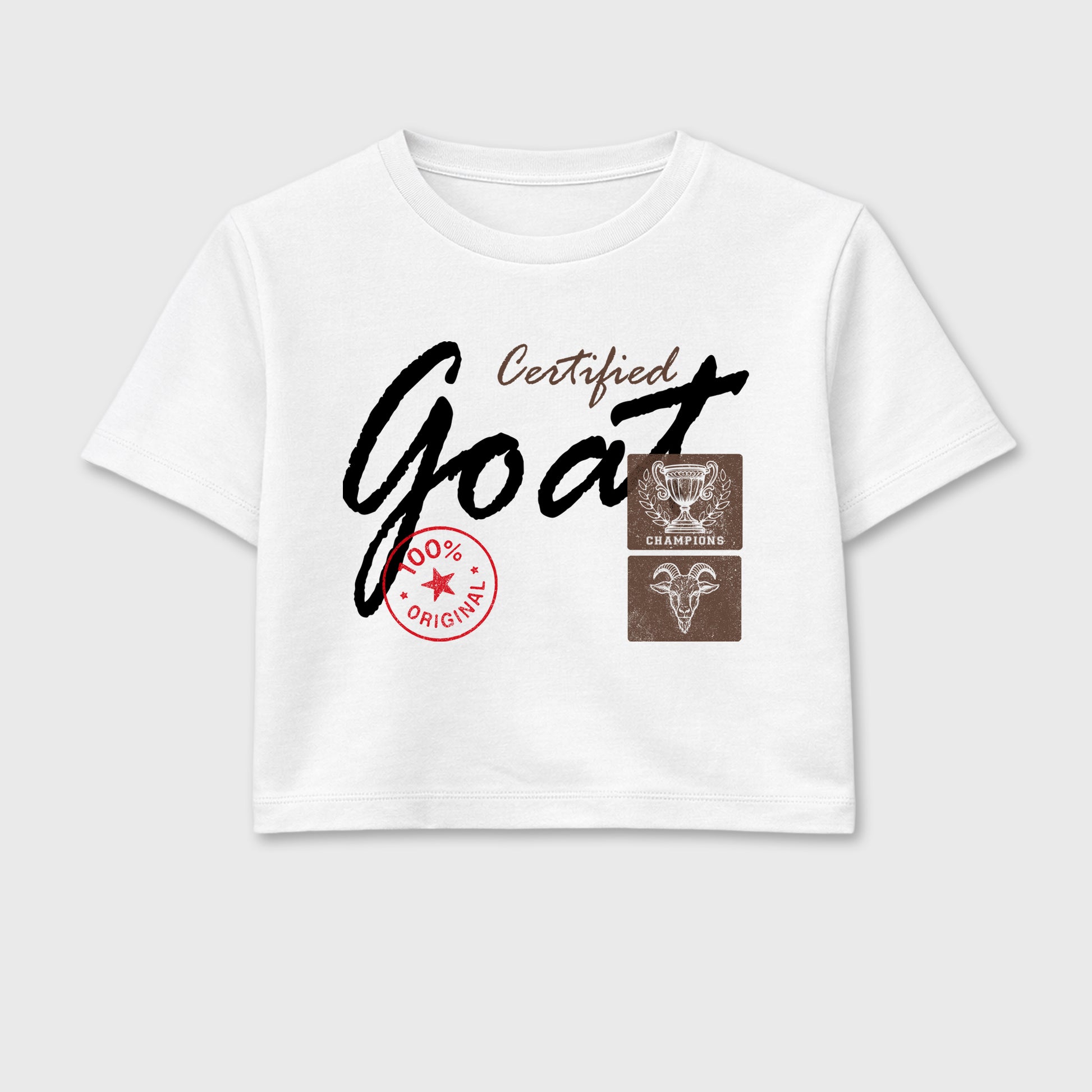 Sneaker match tees – Sneaker Tees To Match Air Jordan 3 World's Best Dad Shoes – Certified Goat Crop T-Shirt White 2
