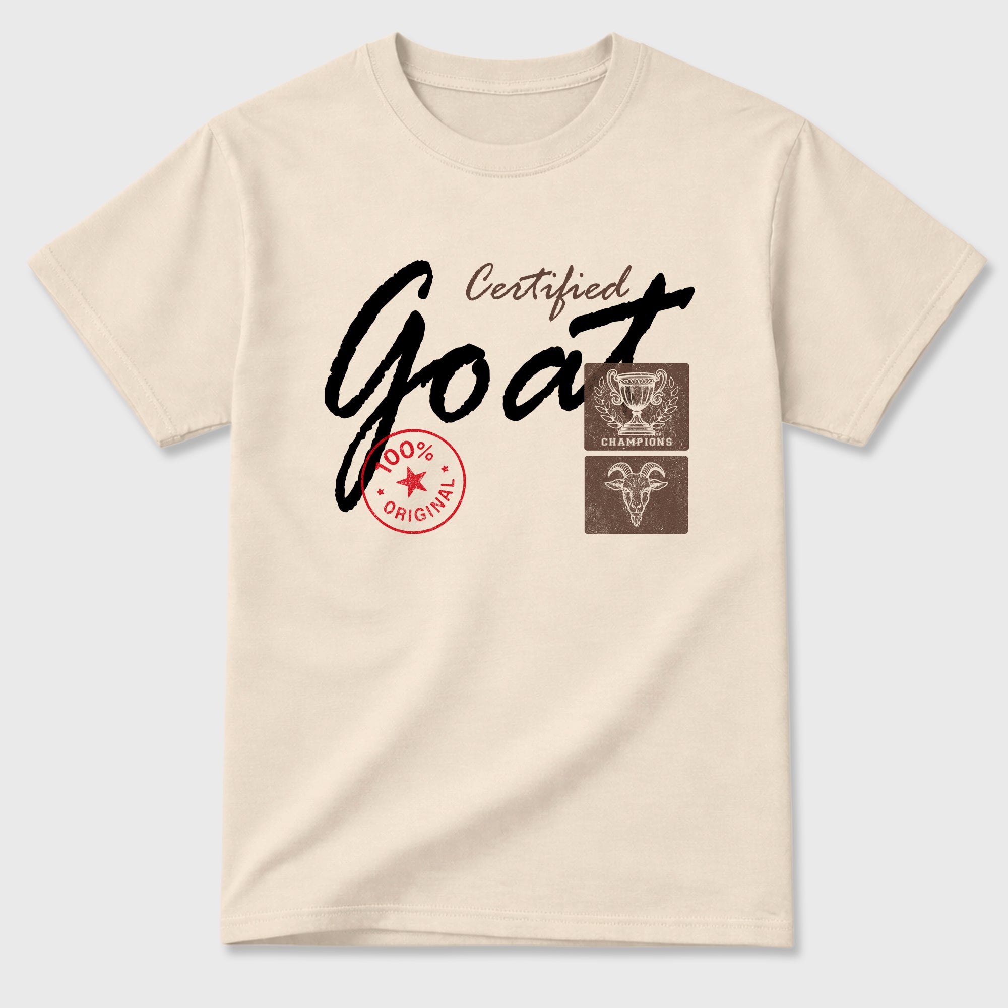 Sneaker match tees – Sneaker Tees To Match Air Jordan 3 World's Best Dad Shoes – Certified Goat Tee Natural 2