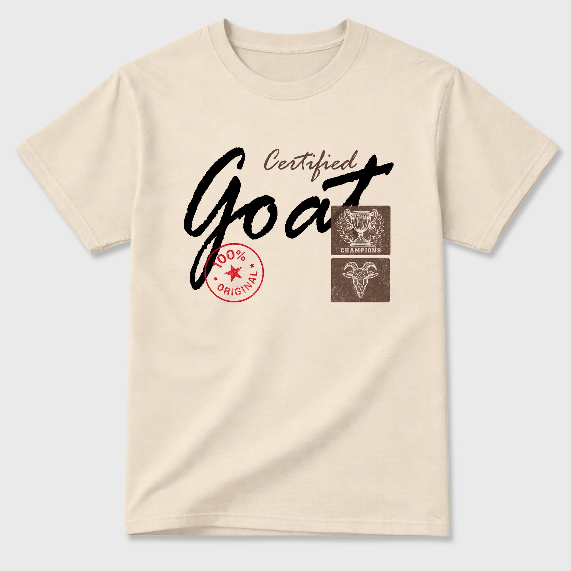 Sneaker match tees – Sneaker Tees To Match Air Jordan 3 World's Best Dad Shoes – Certified Goat Tee Natural 2