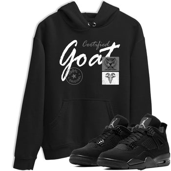 Best Sneakerfit graphic tee – Sneaker Tees To Match Air Jordan 4 Retro Black Cat Sneakers – Certified Goat Tee Black 1