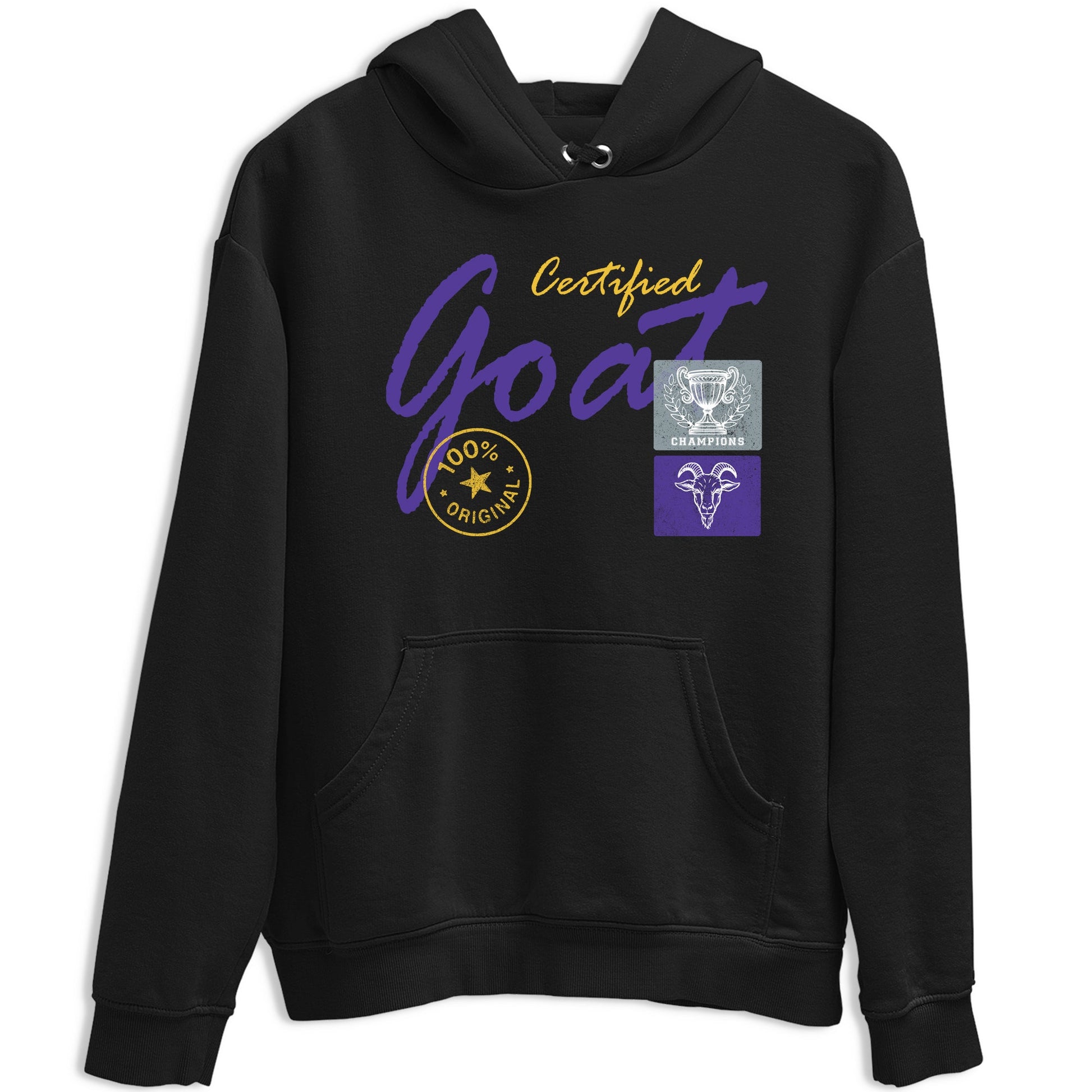 Sneaker match tees – Sneaker Tees To Match Air Jordan 4 Lakeshow Shoes – Certified Goat Tee Black 2